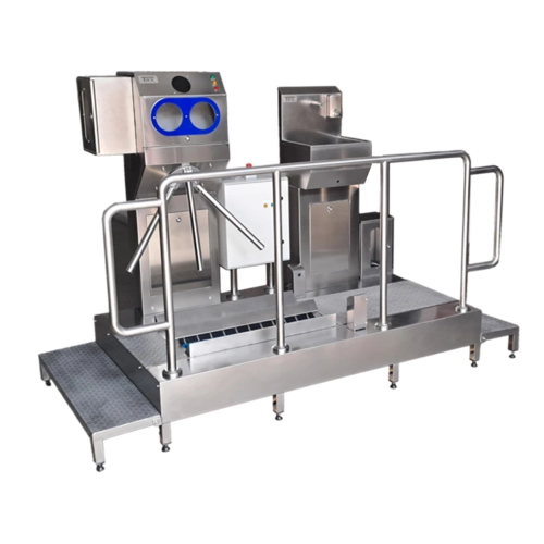 LSVMH – Sas Hygiène Mains et Semelles avec Lavabo IR TRX